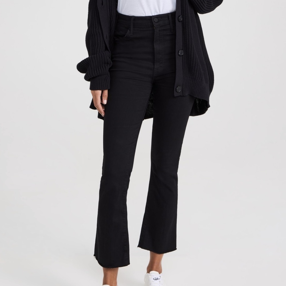 MOTHER Hustler Ankle Fray Jeans in Not Guilty 28